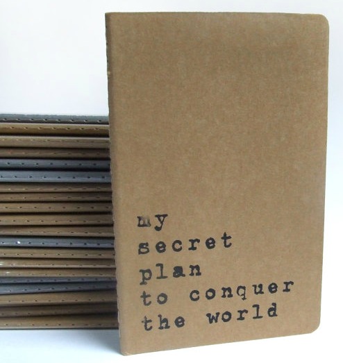 my secret plan notepad