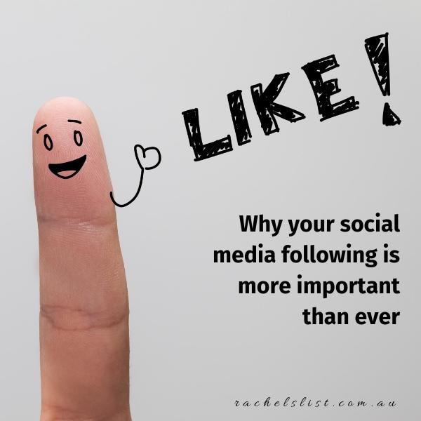 Why your social media following is more important than ever