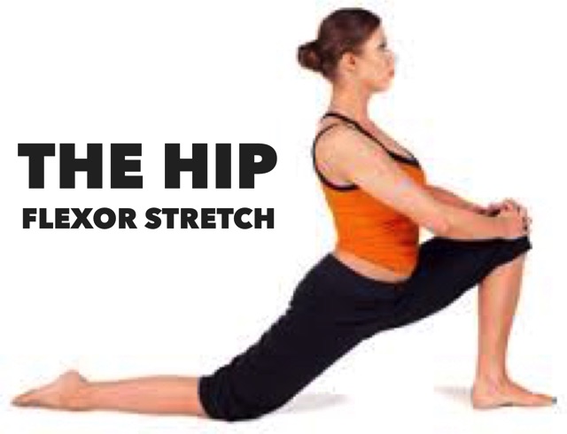 the hip flexor stretch great for back pain