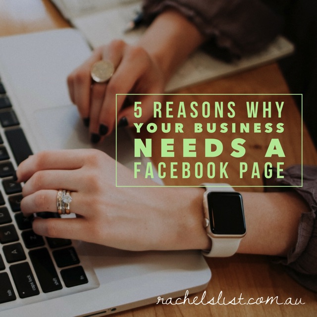 5 reasons why your business needs a Facebook page