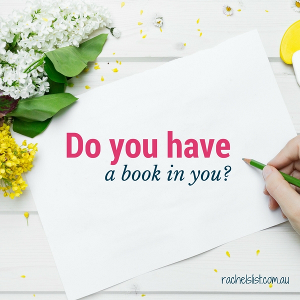 Do you have a book in you?