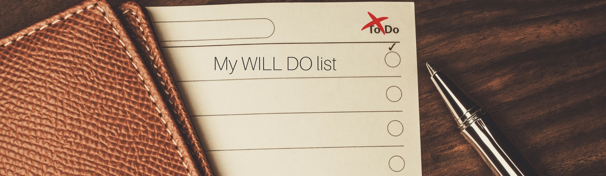 Overwhelmed by your to-do list? Make it a will-do list