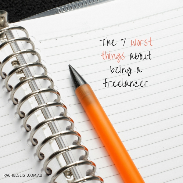 The 7 worst things about freelancing