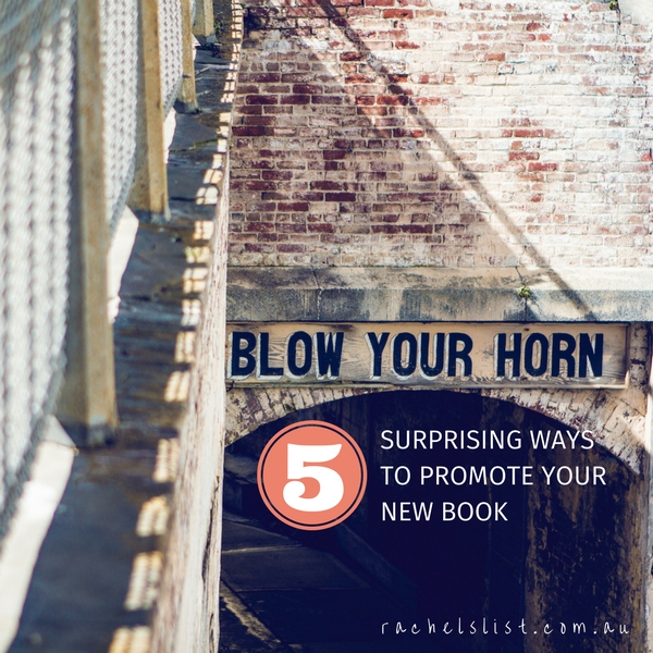 5 surprising ways to promote your new book