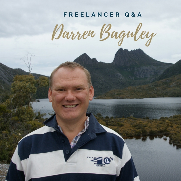 Freelancer Q&A… Meet Darren Baguley!