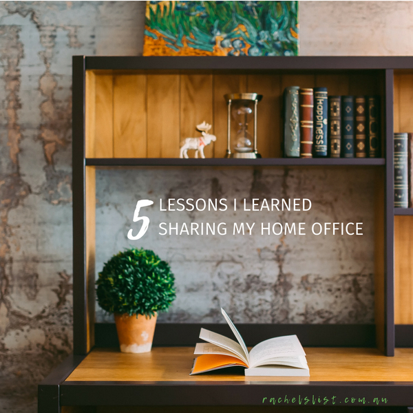 5 lessons I learned sharing my home office