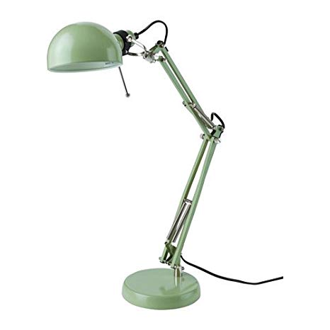 Rachel's List avoiding eye strain with a gooseneck lamp