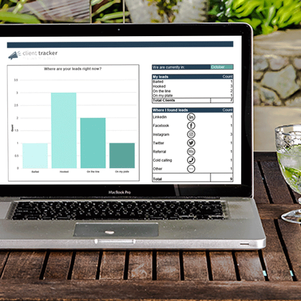 Reconnect with old clients and nurture new leads with the client tracker (and how to win one!)