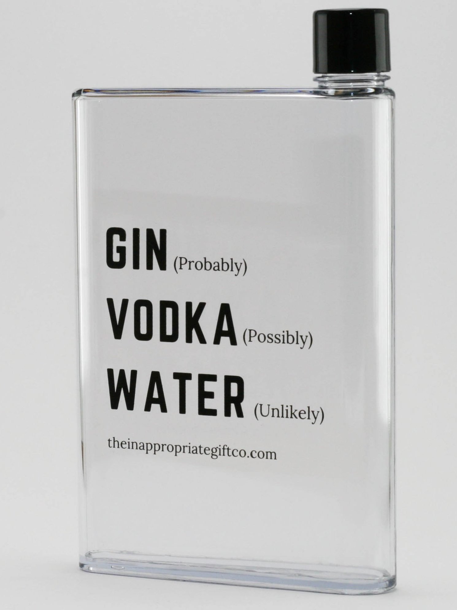 gin vodka water bottle perfect size for your workbag