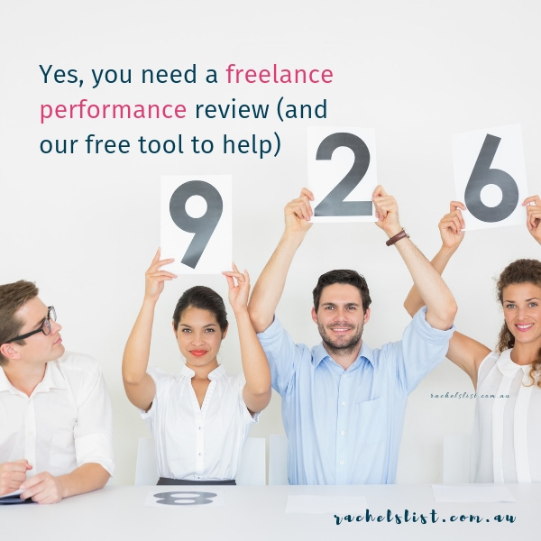 Yes, you need a freelance performance review (and our FREE worksheet to help)