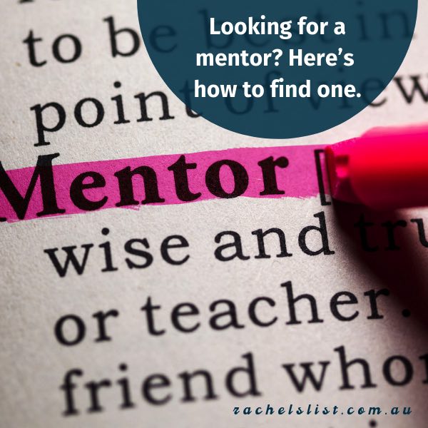 Looking for a mentor? Here’s how to find one