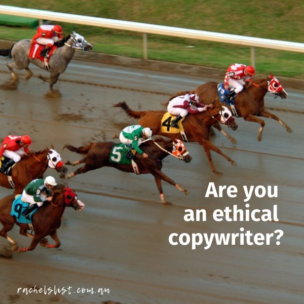 Are you an ethical copywriter?