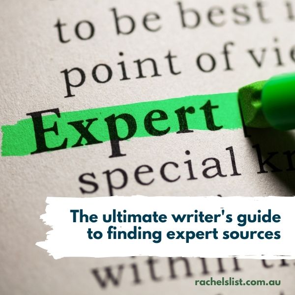 The ultimate writer’s guide to finding expert sources