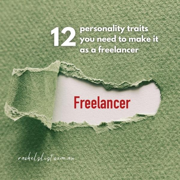 12 freelance traits you need to be successful