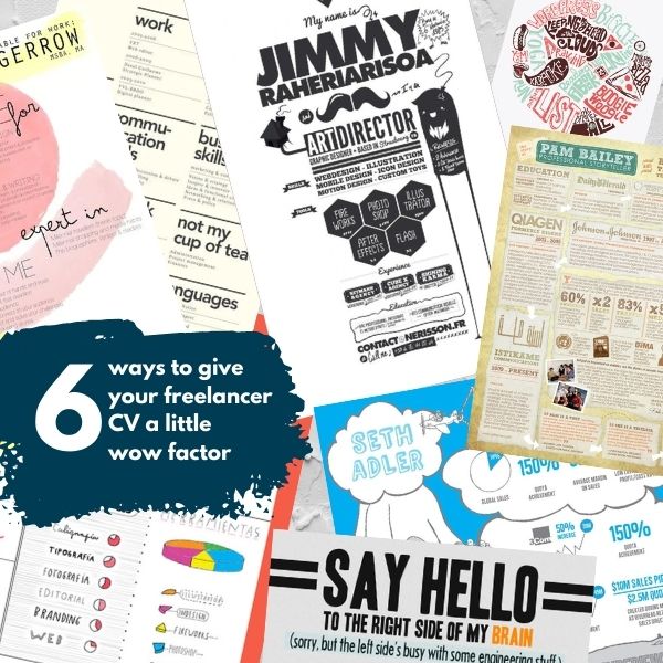 6 ways to give your freelancer CV some wow factor