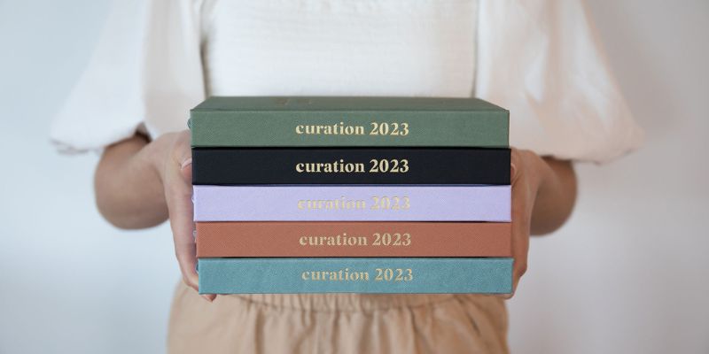 curation planners and diaries