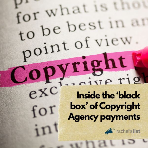 Inside the ‘black box’ of Copyright Agency payments