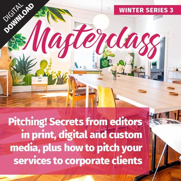 RACHEL'S LIST VIDEO MASTERCLASS _ Pitching_ Secrets from editors in print, digital and custon, plus how to pitch your services to corporate clients TOOLKIT Pitching video masterclass