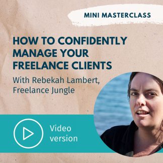 Rebekah Lambert mini masterclass on client management